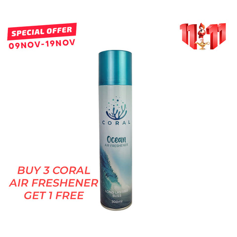 Coral Air Freshener Ocean - 300ML - Car, Room & Office