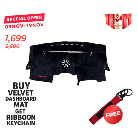 Toyota Prius 2004-09 Velvet Dashboard Mat