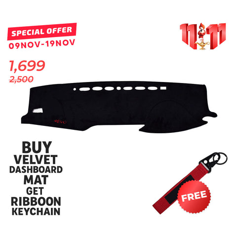 Toyota Revo 2016-22 Velvet Dashboard Mat