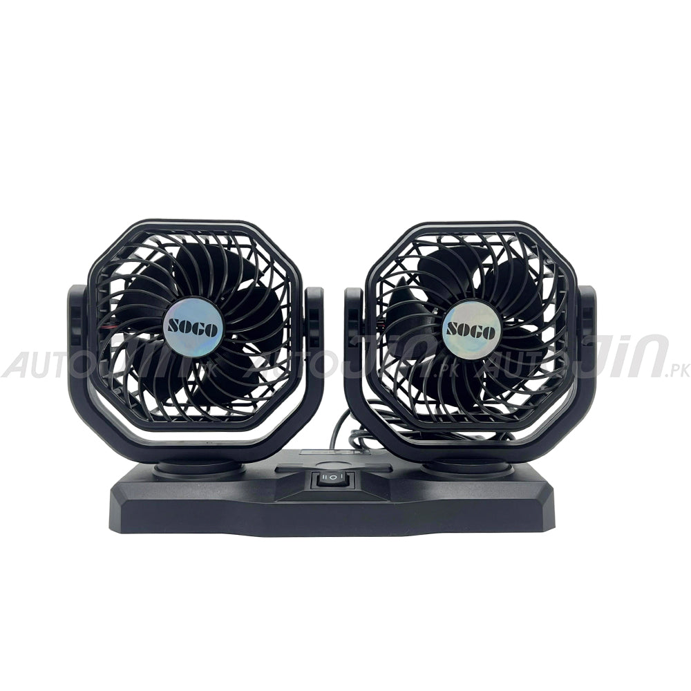 SOGO Storm Double Headed Fan