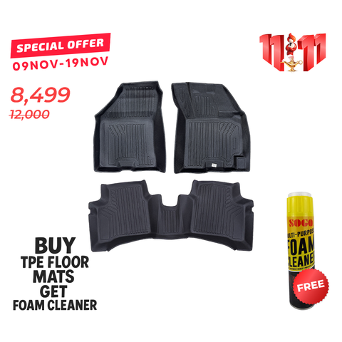 Suzuki Swift 2022-2025 TPE Floor Mats Premium