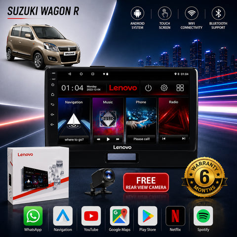 Suzuki Wagon R Android Touch Screen Multimedia Android Player GPS - Wi-Fi - Navigation - Mirror Link(6 Month Warranty) Free Rear View Camera
