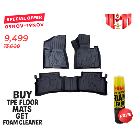 Hyundai Tucson 2020-2024 TPE Floor Mats Premium