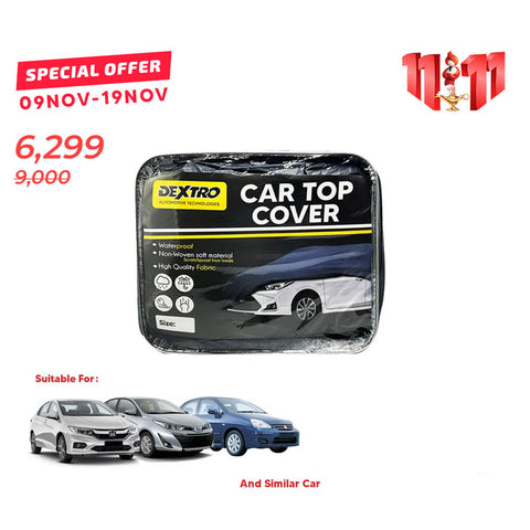 Dextro Top Cover Sedan Non Woven