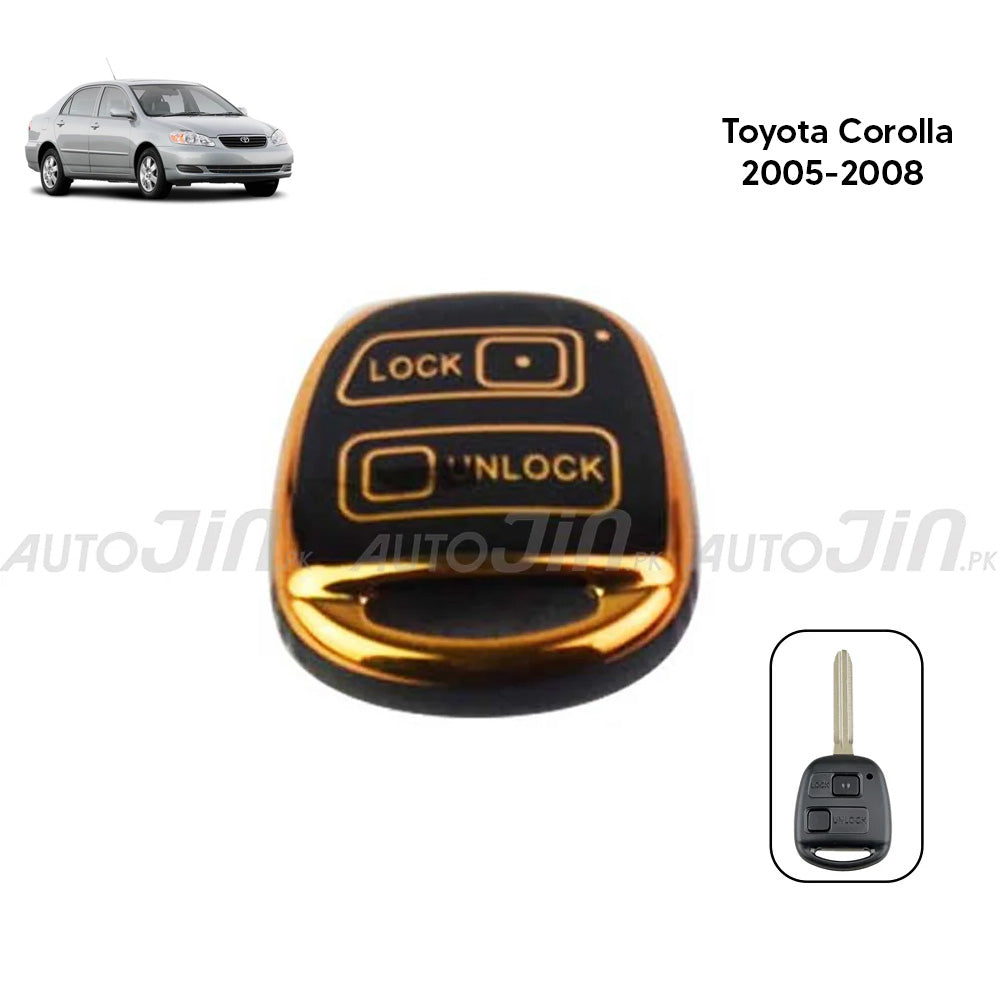  Toyota Corolla TPU Key Cover in Pakistan
