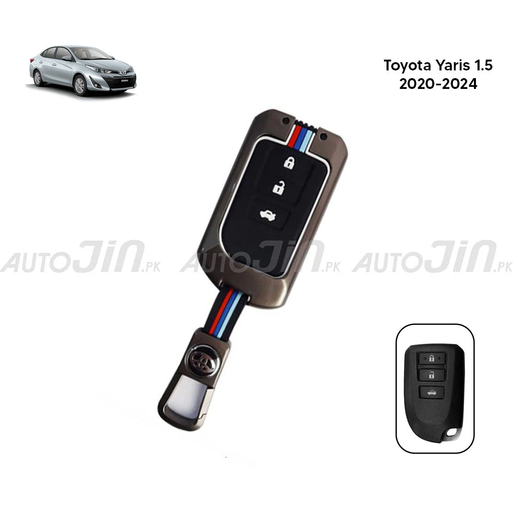 Toyota Yaris 1.5 2020-2024 Key Cover With Metal Shell