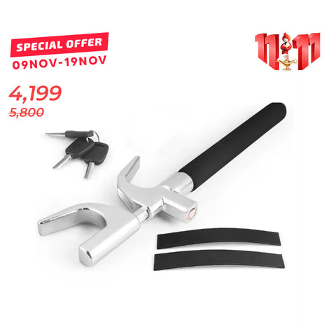 Universal Anti-Theft Car Steering Wheel Lock - X1