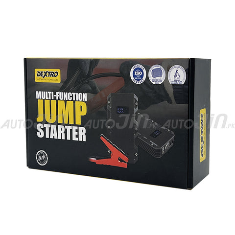 Dextro Multi Function High Power Portable Car Jump Starter 10,000 mAh