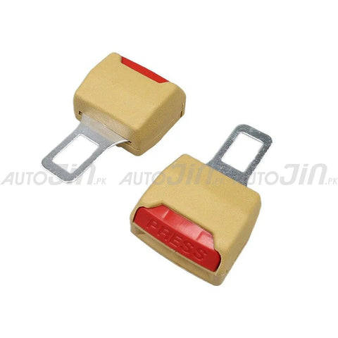 Car Seat Belt Clip Extender Safety Lock Buckle Plug - Pair - Pack of 2
