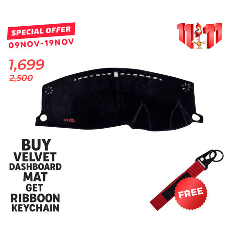 Honda Vezel 2014-20 Velvet Dashboard Mat