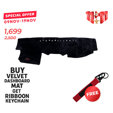 Toyota Hilux Vigo Velvet Dashboard Mat