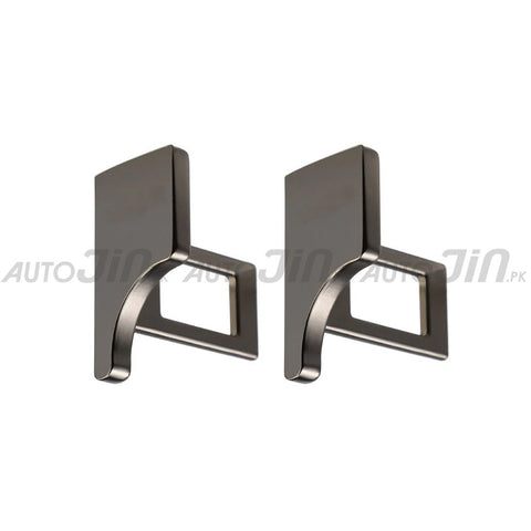 Universal Metal Thumb Push Seat Belt Clip