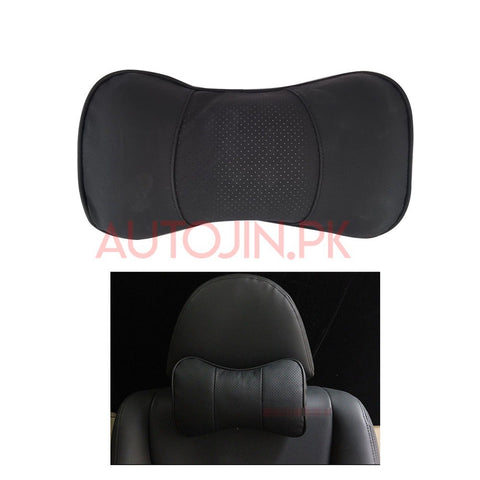 Car Neck & Head Support - Neck Protector Seat Headrest - Black