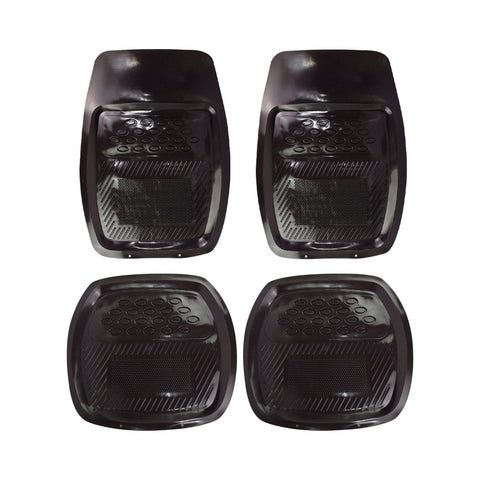 Sogo Universal Floor Mats - 4pcs Black